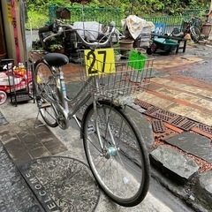 【3323】学童　タケダ産業　27インチ　ノーパンクタイヤ　17,100円（防犯・税込）