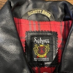 ショットschottレザージャケット
