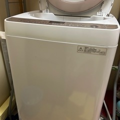 シャープ 全自動電気洗濯機 7kg