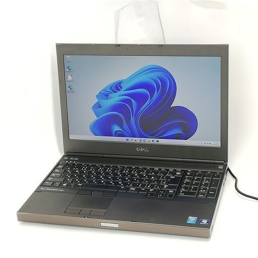 新品SSD 15.6型 ノートパソコン DELL M4800 中古良品 第4世代 Core i7 8GB DVDマルチ 無線 NVIDIA Bluetooth Windows11 Office