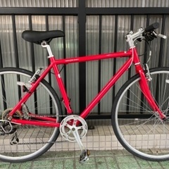 WEEKEND BIKES クロスバイク 470サイズ レッド WEEKEND BIKES（ウィークエンド バイクス）-L 700C クロスバイク