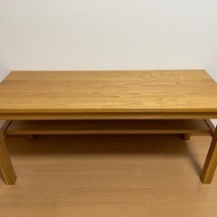 【キング】無印良品　無垢材ベンチ　板座　オーク材　廃盤 受渡し予定者決定済】無印良品 無垢材ベンチ 板座 オーク材