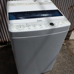 【ネット決済・配送可】ハイアール　洗濯機　JW-C55D　201...