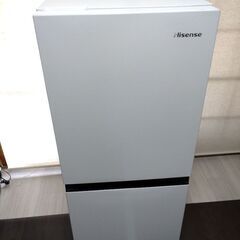 【ネット決済・配送可】ハイセンス　冷蔵庫　HR-D1304　20...