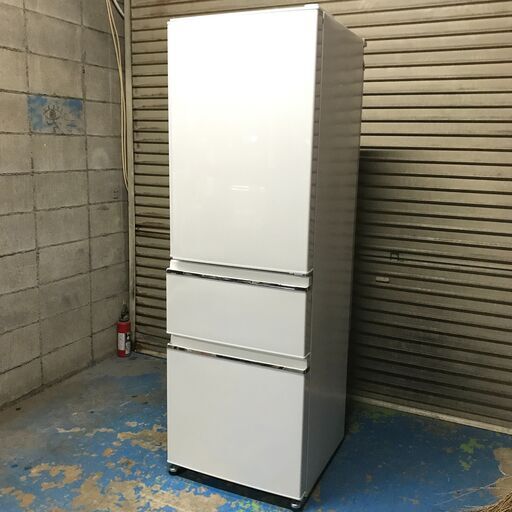 【6/3販売済KH】三菱 冷凍冷蔵庫 MR-CX37D 2019年製 365L 3ドア 自動製氷 ファミリータイプ 北E1