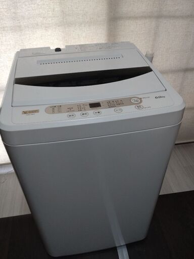 ヤマダ電機　洗濯機　YWM-T60G1　2020年製中古品