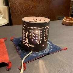 手作り陶器製ランプシェード