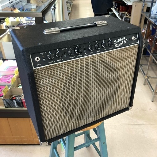 1984 Fender Japan Sidekick Reverb 50 ギターアンプ メンテ済 【代引