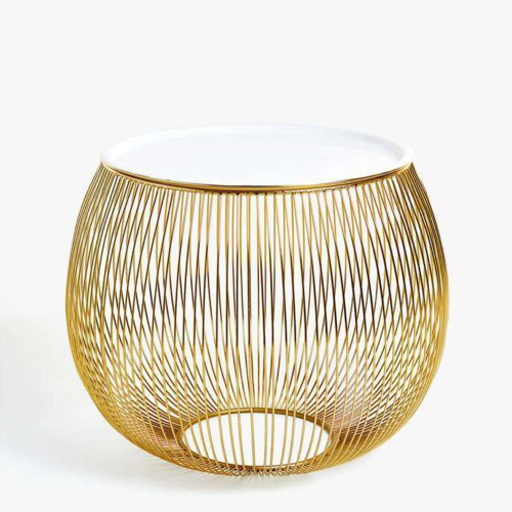 ZARA  ザラホーム ゴールドヤーン アイアンサイドテーブル ZARA HOME ザラホーム ゴールドヤーン アイアンサイドテーブル 【公式