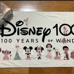 ディズニー100周年　非売品バスタオル