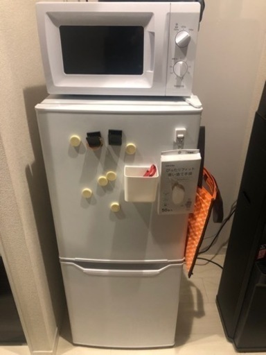 電子レンジ　冷蔵庫セット