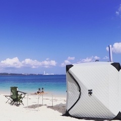 沖縄のビーチでテントサウナしましょう！✨