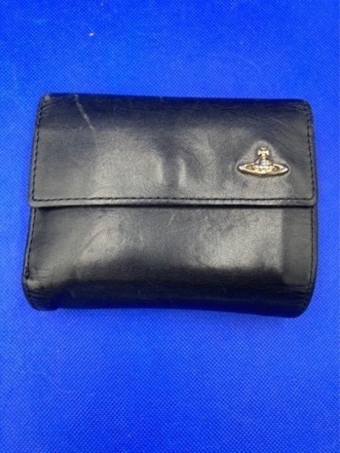 Vivienne Westwood　ヴィヴィアンウェストウッド　財布　コンパクト財布　黒　レザー