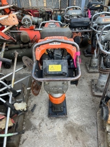 土木工事舗装用ランマ、プレート大量　引き取り限定　売り切り 土木工事舗装用ランマ、プレート大量 引き取り限定 売り切り