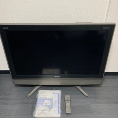 《SHARP》液晶テレビ　37V型   