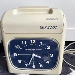 【中古】アマノ AMANO 時刻記録 タイムレコーダー BX2000