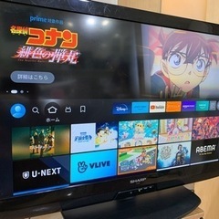 ★無料★AQUOS 32型液晶テレビ&fireTVStickセット★