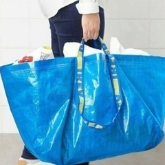 新品未使用　IKEA エコバッグ　Ｌ　大容量