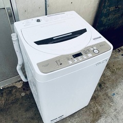 ♦️EJ1828番SHARP全自動電気洗濯機 【2020年製】