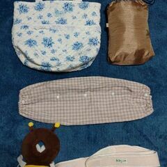 産後セット（トコちゃんベルト、保護枕、抱っこひも、ママバッグ）