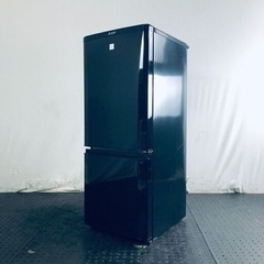 【ネット決済】三菱ノンフロン冷凍冷蔵庫　黒