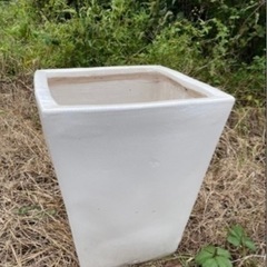 【ネット決済】大型陶器プランター(植木鉢)
