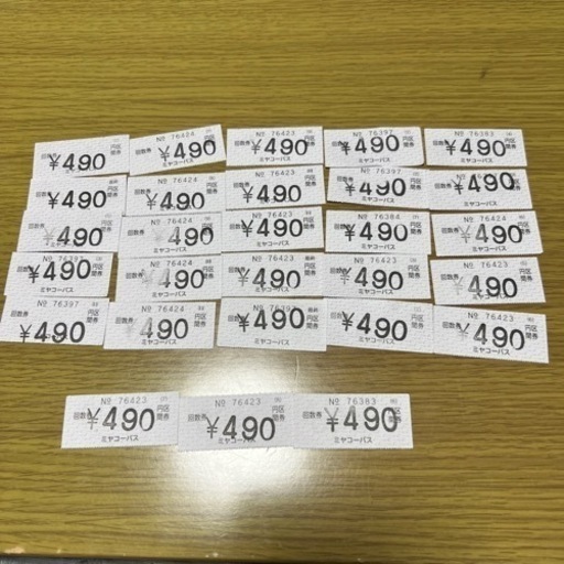 ミヤコーバス回数券 | tarabyavetlife.com