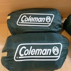 コールマン寝袋２つ