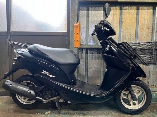 ホンダ　DIO-6　2004年式　AF62　キャブ車　黒　エンジン始動・灯火類OK！　前かご付き！オイル・バッテリ・プラグ新品☆