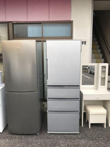 アクア AQUA冷蔵庫 AQR-361F(S)-1 355L 2017年製