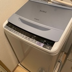 【引渡者決定】HITACHI 洗濯機(7kg)  2016年製