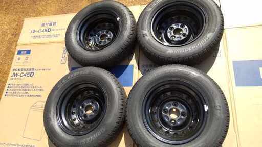 夏タイヤ 軽トラ 軽バン 新品 新車外し ブリヂストン エコピア R710A