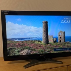 【急募！5/14引取希望】32型　シャープAQUOS　液晶カラーテレビ