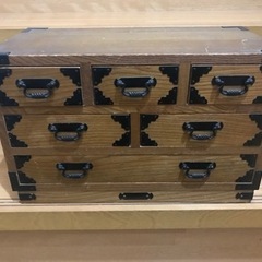 小物入れ　木製　木箱　レトロ