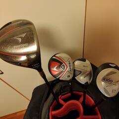 ゴルフクラブ１４本・キャディバッグセット！