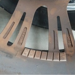 軽四に　15インチアルミホイール　165/55/15  タイヤ4本付き