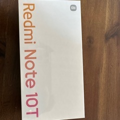 新品未使用 Xiaomi Redmi Note 10T Soft...