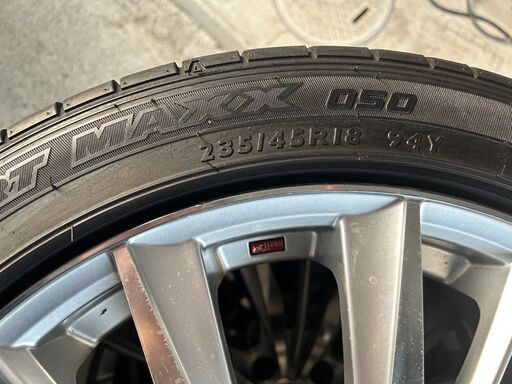 weds ウェッズ レオニス　VX 8J+42　ダンロップ　235/45-18　DUNLOP クラウン マークX カムリ weds ウェッズ レオニス VX 8J+42 ダンロップ 235/45-18 DUNLOP