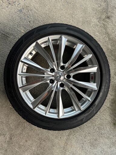 weds ウェッズ レオニス VX 8J+42 ダンロップ 235/45-18 DUNLOP 