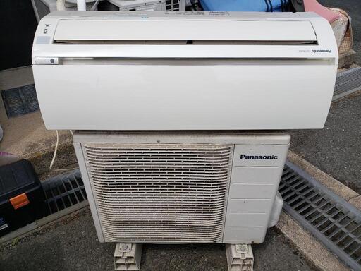 12畳‼️2.8kw‼️エアコン‼️パナソニック‼️エコナビ搭載‼️お掃除ロボ