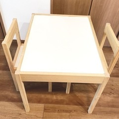 IKEA 子供用テーブル椅子セット