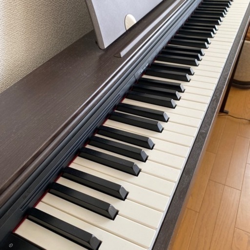 早い者勝ち 】電子ピアノ / カシオ / ブラウン - 鍵盤楽器、ピアノ