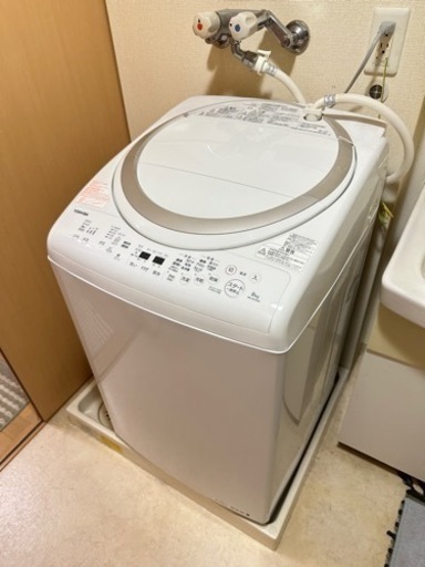 東芝洗濯機8kg(AW-8V5)  SHARP液晶テレビAQUOS32型　SANYO冷蔵庫3ドア