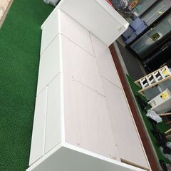 ニトリ 大小引出収納付き チェストベッドフレーム 木製 シングル ※一部部品がありません 幅98cm奥行206cm高さ85cm 良品 説明欄必読