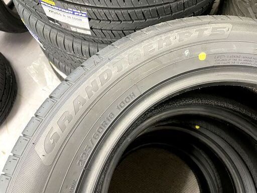 DUNLOP GRANDTREK PT5 18インチ タイヤ4本 225/60R18 100H 2023年