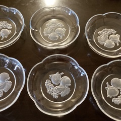 ガラス皿　6枚セット ⭐︎新品⭐︎ 最終値引き