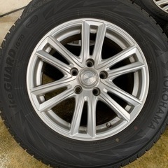 アルファード　スタッドレスタイヤ　ヨコハマアイスガード7