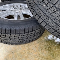 アルファード　スタッドレスタイヤ　ヨコハマアイスガード7