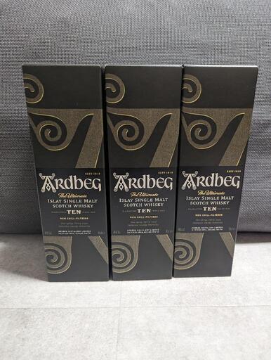 新品未開封品アードベッグ年 3本 ウイスキー