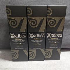 新品未開封品】アードベッグTEN 10年 3本 ウイスキー